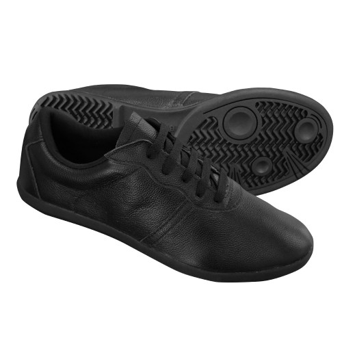 TeamUp Leather Tai Chi Shoes Black(Budo Saga)