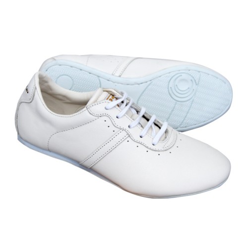 NEW- TeamUp Leather Wushu Shoes - White