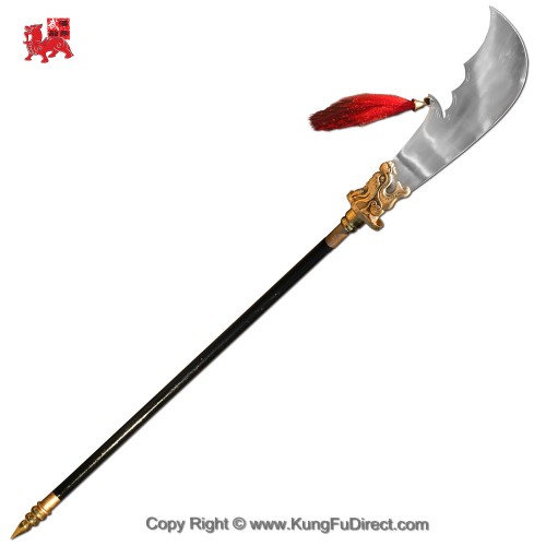 Long Quan Damascus Steel Kwandao 龙泉花纹钢关刀