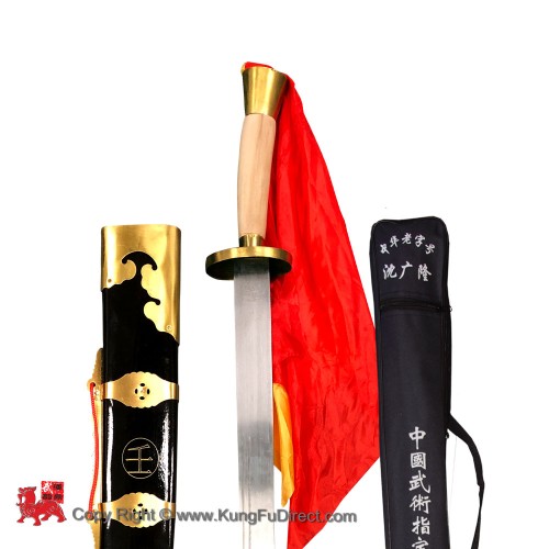 Traditional Broadsword with Black Scabbard