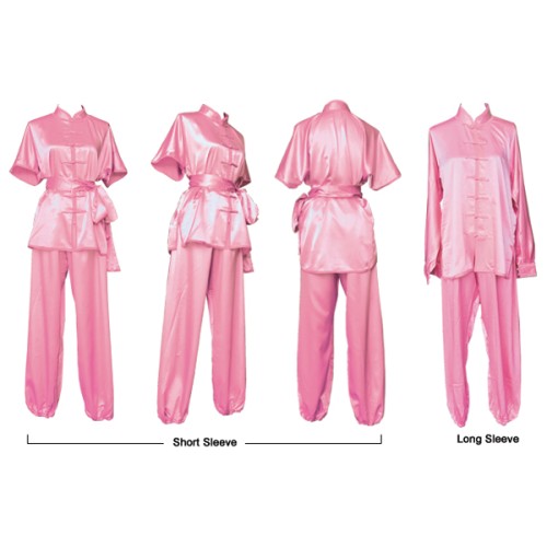 Pink Satin Uniform