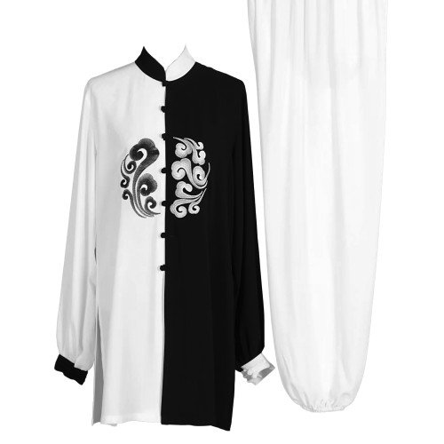 Black/White Cloud Tai Chi Uniform