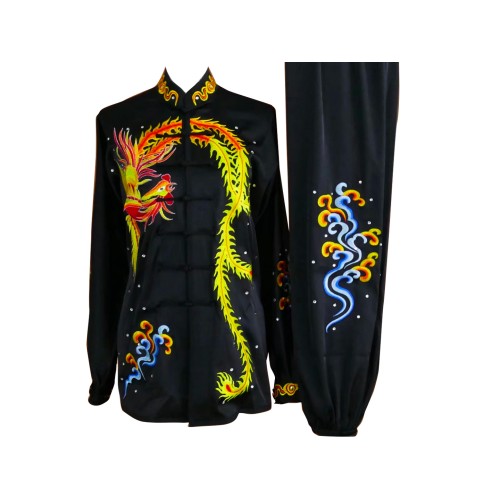 Uniform with Phoenix, cloud and water Embroidery (Pre-Order)