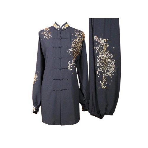 Uniform with Phoenix, Flower and Water Wave Embroidery (Pre-Order)