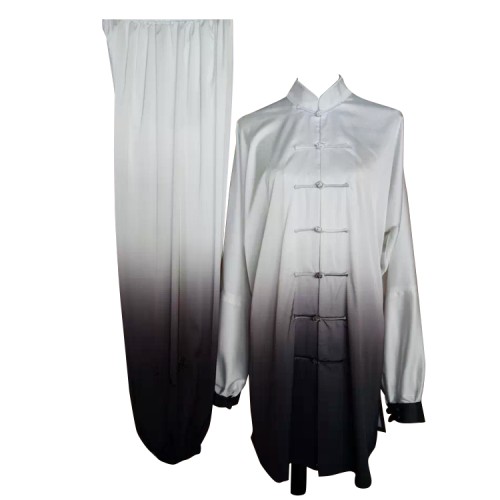 White and Black Gradient Long Sleeves