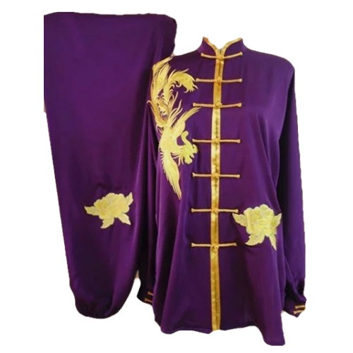 Purple Uniform with Golden Trim