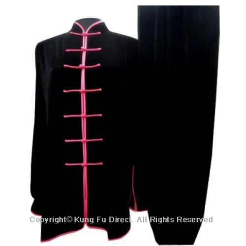 Black Uniform with Pink Trim