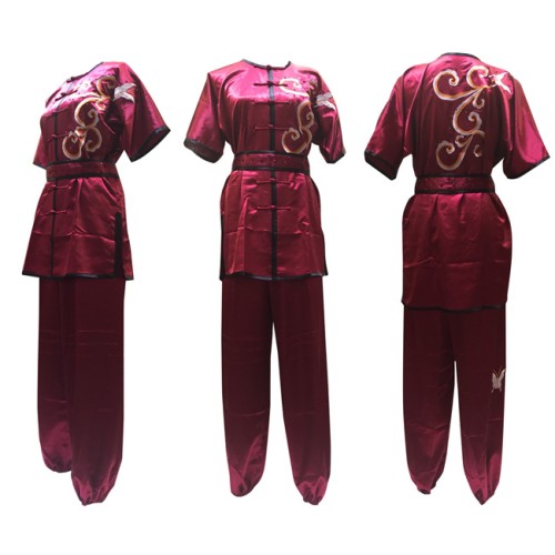 Maroon Uniform with Embroidery