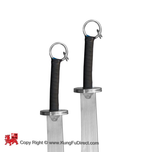 Fighting Set Double Broadswords (DuiLian Shuang Dao)