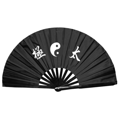 Black Tai Chi Fan