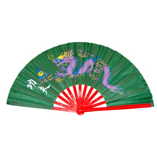 Green Dragon KungFu Fan