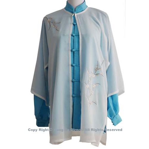 White Shawl with Plum Blossom